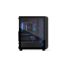 Case, ENDORFY, Arx 500 ARGB, MidiTower, Case product features Transparent panel, Not included, ATX, MicroATX, MiniITX, C