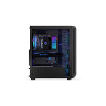 Korpusas, ENDORFY, Arx 500 ARGB, MidiTower, Korpuso savybės: Skaidrus skydelis, Nepridedamas, ATX, MicroATX, MiniITX, Sp