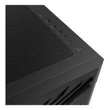 Korpusas, ADATA, STARKER AIR BTF, MidiTower, ATX, EATX, MicroATX, MiniITX, Spalva juoda, STARKERAIRBTFMTA-BKCWW