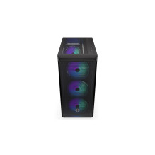 Case, ENDORFY, Arx 500 ARGB, MidiTower, Case product features Transparent panel, Not included, ATX, MicroATX, MiniITX, C