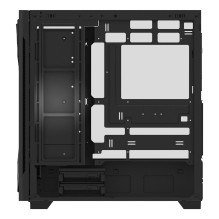 Korpusas, ADATA, STARKER AIR BTF, MidiTower, ATX, EATX, MicroATX, MiniITX, Spalva juoda, STARKERAIRBTFMTA-BKCWW