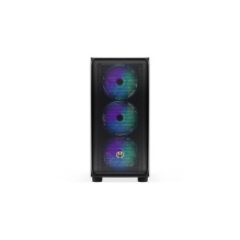 Case, ENDORFY, Arx 500 ARGB, MidiTower, Case product features Transparent panel, Not included, ATX, MicroATX, MiniITX, C