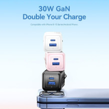 MOBILE CHARGER WALL 30W USB / 2P WHITE FEQW0-EU VENTION MOBILE CHARGER WALL 30W USB / 2P WHITE FEQW0-EU VENTION