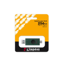 ATMINTINĖ USB-A / USB-C / 256G DUO DTDEG2 / 256GB KINGSTON ATMINTINĖ USB-A / USB-C / 256G DUO DTDEG2 / 256GB KINGSTON