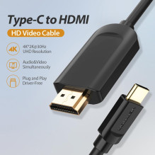 HDMI–USB-C jungtis, 1,5 m, CGUBG VENTION HDMI–USB-C jungtis, 1,5 m, CGUBG VENTION