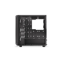 Korpusas, ENDORFY, Arx 700 Air, MidiTower, Korpuso savybės: Skaidrus skydelis, ATX, MicroATX, MiniITX, Spalva: Juoda, EY