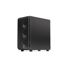 Korpusas, ENDORFY, Arx 700 Air, MidiTower, Korpuso savybės: Skaidrus skydelis, ATX, MicroATX, MiniITX, Spalva: Juoda, EY