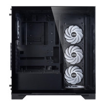 Case, ADATA, INVADER X BTF, MidiTower, Case product features Transparent panel, ATX, MicroATX, MiniITX, Colour Black, IN