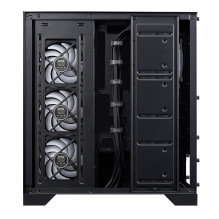 Case, ADATA, INVADER X BTF, MidiTower, Case product features Transparent panel, ATX, MicroATX, MiniITX, Colour Black, IN