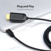 CABLE HDMI TO USB-C 2M / CGUBH VENTION