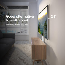 TV SET ACC FLOOR STAND / 26-65" / WHITE TS1140-W ONKRON TV SET ACC FLOOR STAND / 26-65" / WHITE TS1140-W ONKRON