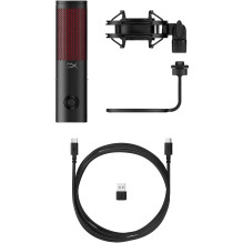 MICROPHONE HYPERX QUADCAST 2 / BLACK 872V1AA HYPERX