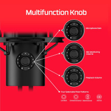 MICROPHONE HYPERX QUADCAST 2 / BLACK 872V1AA HYPERX