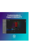 MIKROFONAS HYPERX QUADCAST 2 / JUODAS 872V1AA HYPERX