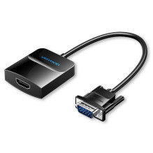 Įvesties / išvesties keitiklis HDMI į VGA / USB garso 0,15 m ACNBB VENTION