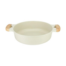 SHALLOW POT D28CM 4.1L / BEIGE 93806 RESTO SHALLOW POT D28CM 4.1L / BEIGE 93806 RESTO