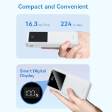 POWER BANK USB 10000MAH 22.5W / USB WHITE FHKW0 VENTION POWER BANK USB 10000MAH 22.5W / USB WHITE FHKW0 VENTION