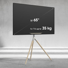 TV SET ACC FLOOR STAND / 32-65" / WHITE TS1220-W ONKRON