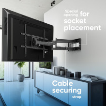 TV SET ACC WALL MOUNT / 42-110" / BLACK M8L-B ONKRON TV SET ACC WALL MOUNT / 42-110" / BLACK M8L-B ONKRON