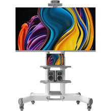 TV SET ACC MOBILE STAND / 40-70" / WHITE TS1552-W ONKRON