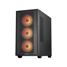 Case, CHIEFTEC, HUNTER 3, MidiTower, Case product features Transparent panel, Not included, ATX, EATX, MicroATX, MiniITX