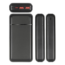 POWER BANK USB 20000MAH / VA2102 BLACK RIVACASE POWER BANK USB 20000MAH / VA2102 BLACK RIVACASE