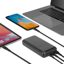 POWER BANK USB 20000MAH / VA2102 BLACK RIVACASE POWER BANK USB 20000MAH / VA2102 BLACK RIVACASE