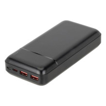 POWER BANK USB 20000MAH / VA2102 BLACK RIVACASE POWER BANK USB 20000MAH / VA2102 BLACK RIVACASE