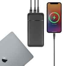 POWER BANK USB 20000MAH / VA2102 BLACK RIVACASE POWER BANK USB 20000MAH / VA2102 BLACK RIVACASE