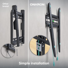 TV SET ACC WALL MOUNT / 32-65" / BLACK FM2-B ONKRON TV SET ACC WALL MOUNT / 32-65" / BLACK FM2-B ONKRON