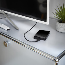 External HDD, INTENSO, 2TB, USB 3.2, Colour Black, 6021480