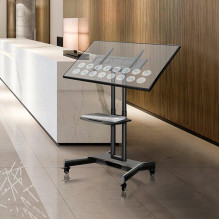 TV SET ACC MOBILE STAND / 32-70" / BLACK TS1350-B ONKRON TV SET ACC MOBILE STAND / 32-70" / BLACK TS1350-B ONKRON