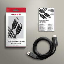 DP-HDMI jungties laidas 1,8 m / RVD-HI20C2 AXAGON
