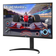 LCD monitorius, LG, 32UR550K-B, 31.5", žaidimų / 4K, matinis, VA panelė, 3840x2160, 16:9, 60Hz, 4 ms, garsiakalbiai