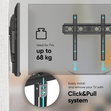 TV SET ACC WALL MOUNT / 35-65" / BLACK FM5-B ONKRON TV SET ACC WALL MOUNT / 35-65" / BLACK FM5-B ONKRON