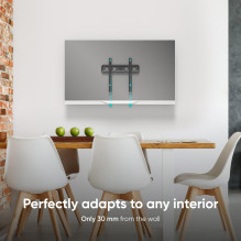 TV SET ACC WALL MOUNT / 35-65" / BLACK FM5-B ONKRON TV SET ACC WALL MOUNT / 35-65" / BLACK FM5-B ONKRON