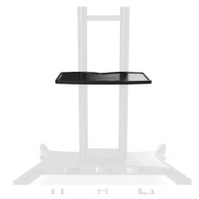 TV SET ACC SHELF MOBILE STAND / BLACK APT1881-B ONKRON