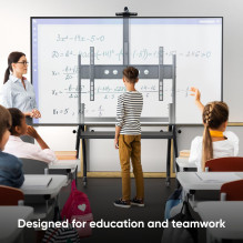 TV SET ACC MOBILE STAND / 60-120" BLACK TS2080-B ONKRON TV SET ACC MOBILE STAND / 60-120" BLACK TS2080-B ONKRON