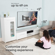 TV SET ACC WALL MOUNT / 17-43" / BLACK M4SR-B ONKRON TV SET ACC WALL MOUNT / 17-43" / BLACK M4SR-B ONKRON