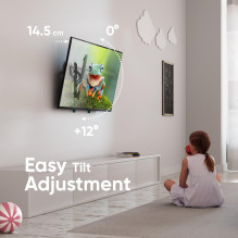 TV SET ACC WALL MOUNT / 32-70" / BLACK / WHITE TM5-BW ONKRON