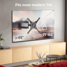 TV SET ACC WALL MOUNT / 32-65" / BLACK M4-B ONKRON