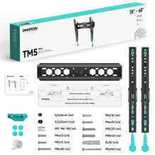 TV SET ACC WALL MOUNT / 32-70" / BLACK TM5-B ONKRON