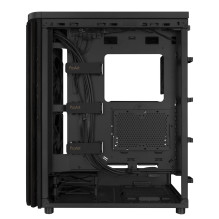 Case, ASUS, ProArt PA401 Wood Edition - Metal Panel, MidiTower, Not included, ATX, Colour Black, PROARTPA401WOODMETPWM