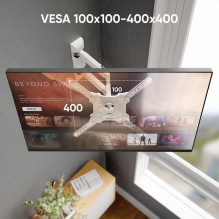 TV SET ACC WALL MOUNT / 32-65" / WHITE M4-W ONKRON TV SET ACC WALL MOUNT / 32-65" / WHITE M4-W ONKRON
