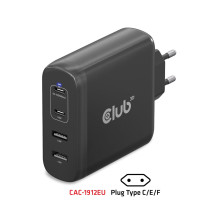 MOBILUSIS KELIONINIS ĮKROVIKLIS USB-C / 100W CAC-1912EU CLUB3D