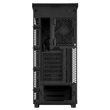 Case, ASUS, ProArt PA401 Wood Edition - Tempered Glass Panel, MidiTower, Case product features Transparent panel, Not in