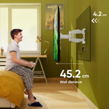 TV SET ACC WALL MOUNT / 37-70" / WHITE M5-W ONKRON