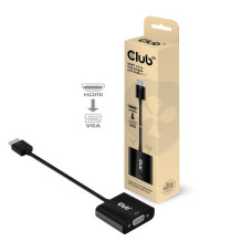 I / O ADAPTER HDMI TO VGA / AUDIO M / F CAC-1302 CLUB3D I / O ADAPTER HDMI TO VGA / AUDIO M / F CAC-1302 CLUB3D