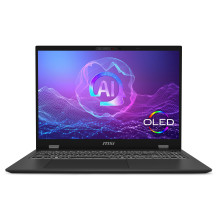 Notebook, MSI, Prestige, 16 AI+ Evo B2VMG, CPU Core Ultra, u9-288V, 3300 MHz, 16", 3840x2400, RAM 32GB, LPDDR5x, 85
