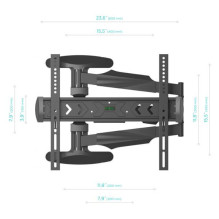 TV SET ACC WALL MOUNT / 40-75" / BLACK NP47-B ONKRON